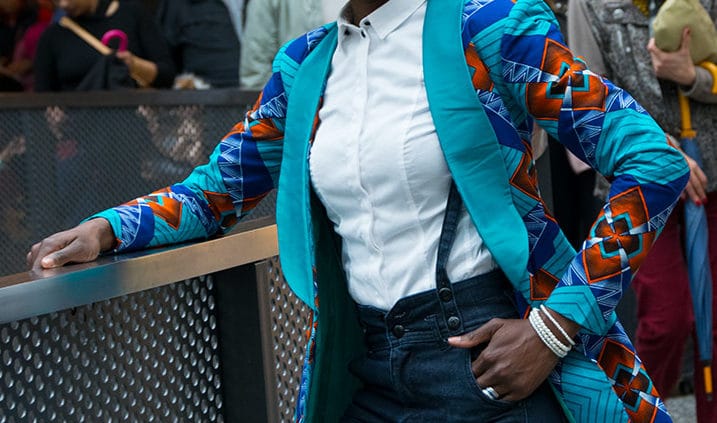 African Print Jacket-Fashion