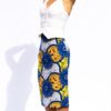 African Print Pencil skirt