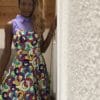 African Print Long Dress