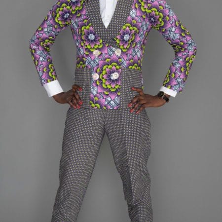 Women African Print Suit