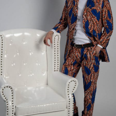 Fashion - Men Suit African Print